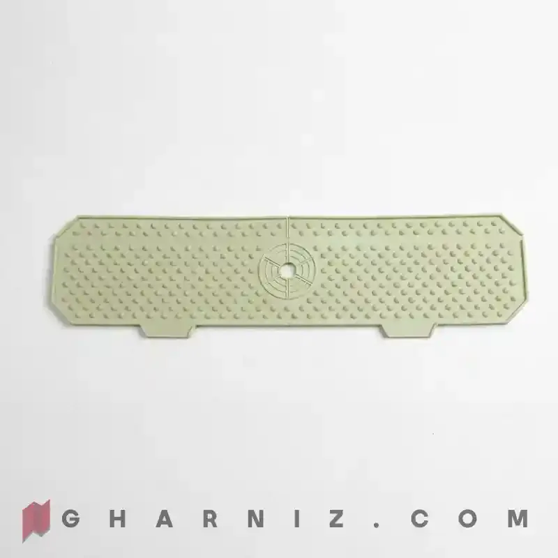 آبگیر دور شیر سیلیکونی ۶۰ سانتی قابل تنظیم | Silicone Faucet Splash Mat کد gh-a-202 — تصویر 10