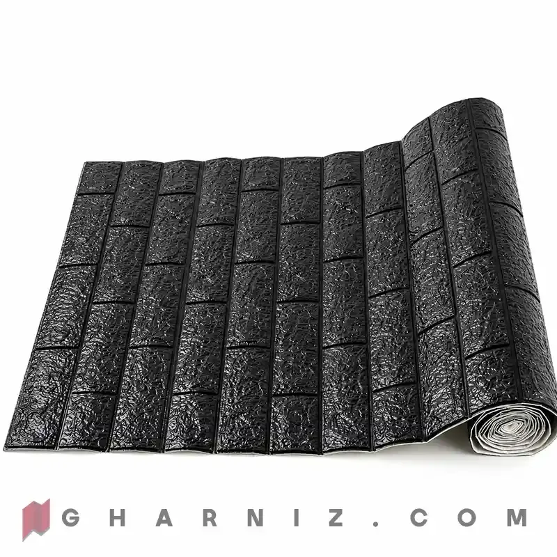 دیوار پوش فومی آجری رولی کد gh-df-100 — تصویر 16