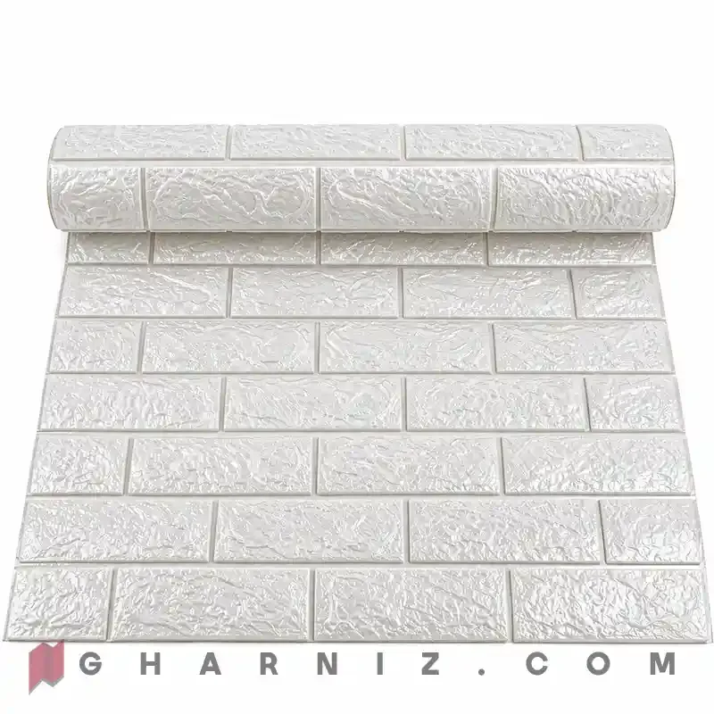 دیوار پوش فومی آجری رولی کد gh-df-100 — تصویر 8