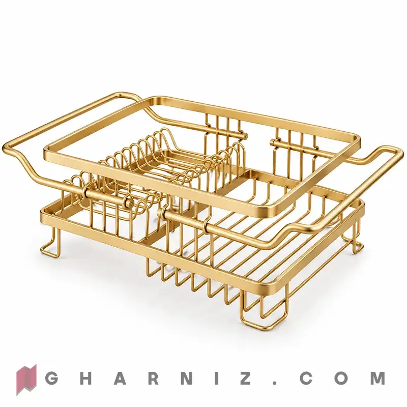 آبچکان اطلس مدل ریما داخل سینک آلومینیومی با عرض قابل تنظیم کد gh-a-j700 — تصویر 11