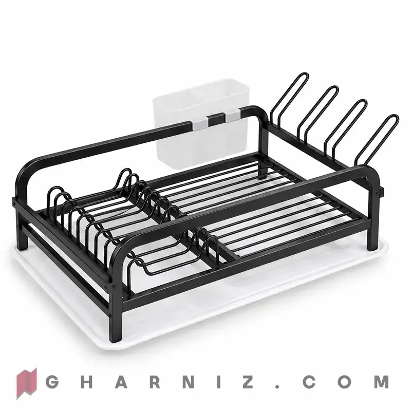 آبچکان اطلس مدل شبنم تک طبقه آلومینیومی با جای کاسه کد gh-a-j900 — تصویر 11