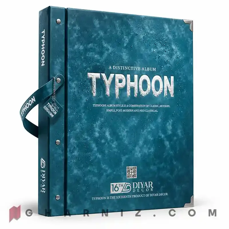 کاغذ دیواری آلبوم تایفون typhoon کد gh-typhoon-album