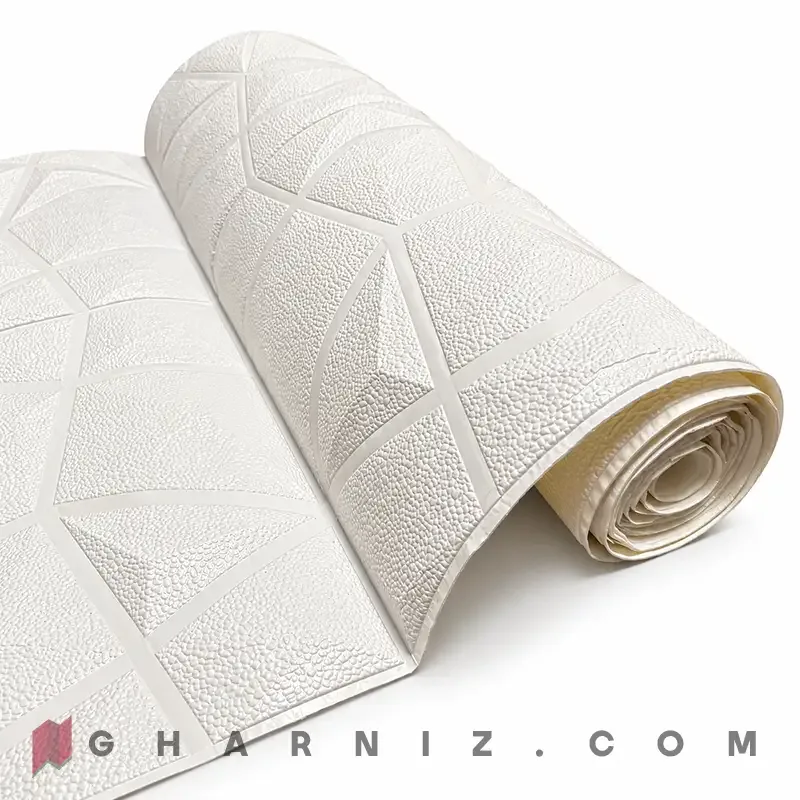 دیوار پوش فومی رولی سه بعدی طرح الماسی کد gh-df-900 — تصویر 6