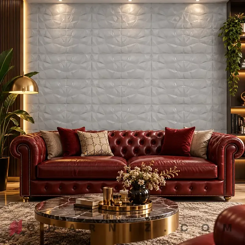 دیوار پوش فومی رولی سه بعدی طرح الماسی کد gh-df-900 — تصویر 8