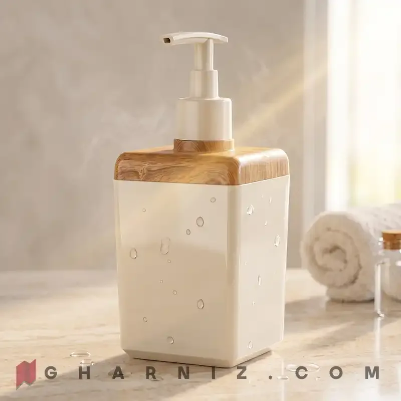 جا مایع بیتا طرح چوب کرم کنار روشویی
