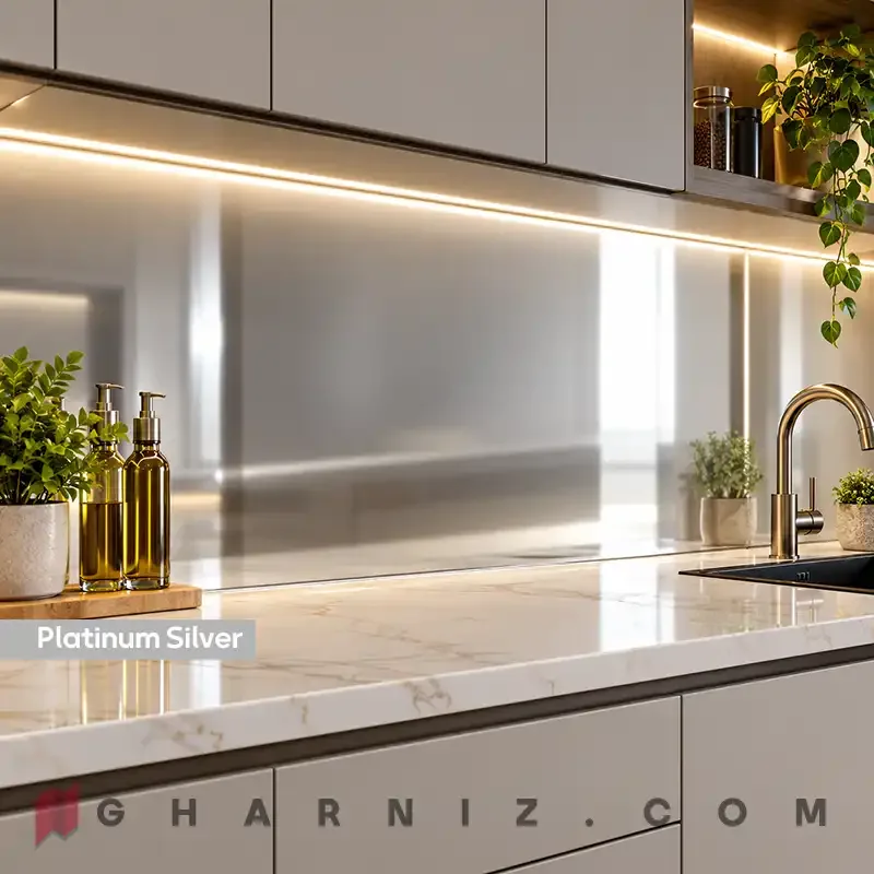 دیوار پوش فومی رولی آینه‌ای براق کد gh-df-600 — تصویر 11
