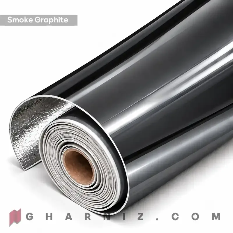 دیوار پوش فومی رولی آینه‌ای براق کد gh-df-600 — تصویر 12