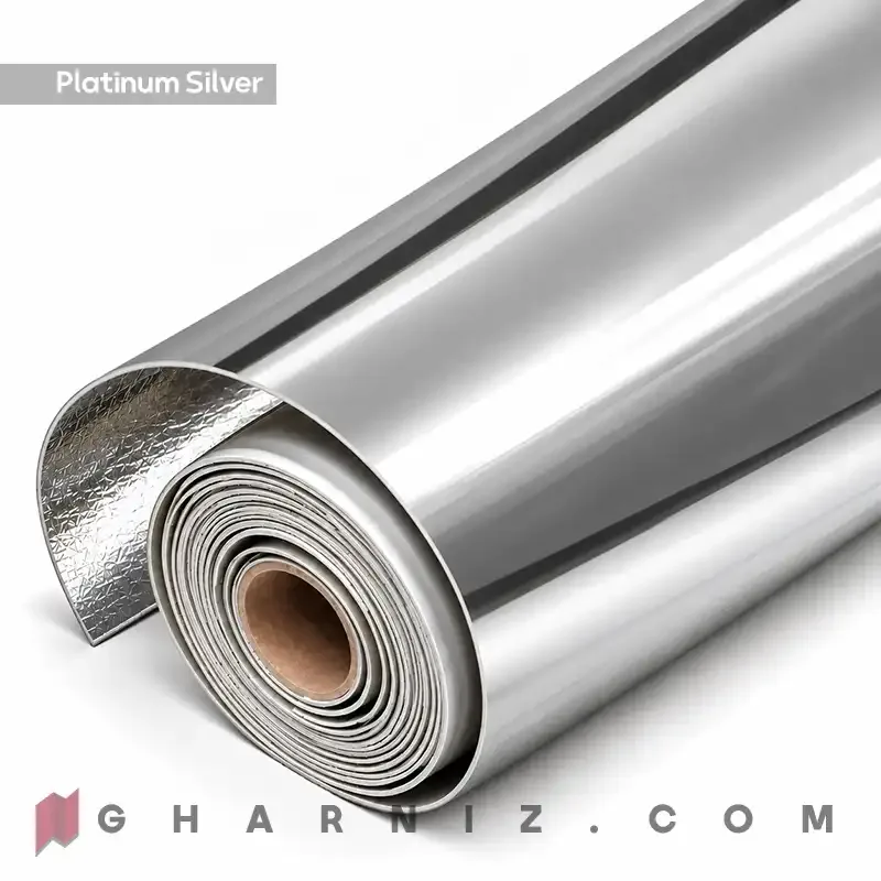 دیوار پوش فومی رولی آینه‌ای براق کد gh-df-600 — تصویر 7