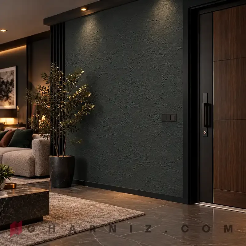 دیوار پوش فومی رولی طرح سنگ مات کد gh-df-400 — تصویر 13