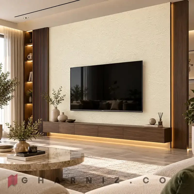 دیوار پوش فومی رولی طرح سنگ مات کد gh-df-400 — تصویر 17