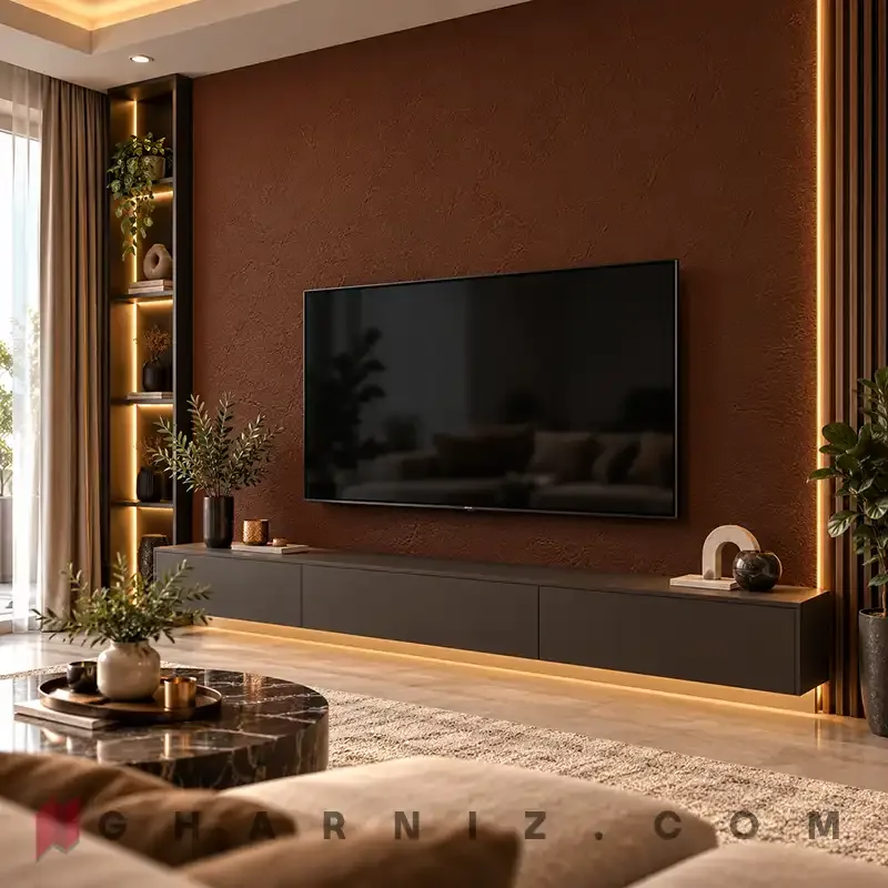 دیوار پوش فومی رولی طرح سنگ مات کد gh-df-400 — تصویر 19