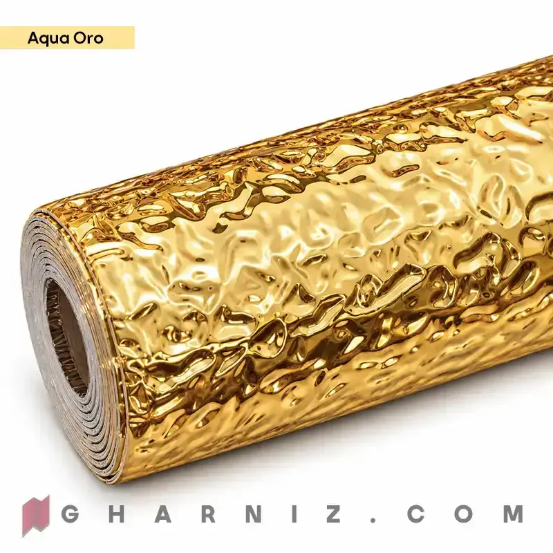 دیوار پوش فومی رولی متالیک براق مدل آکوا کد gh-df-200 — تصویر 21