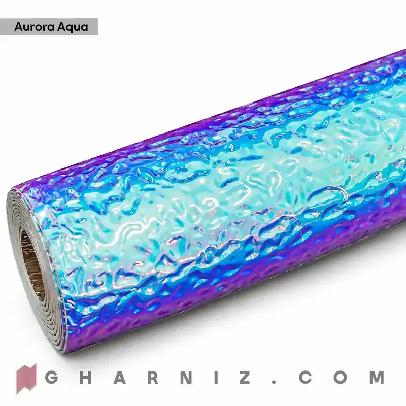 دیوار پوش فومی رولی متالیک براق مدل آکوا کد gh-df-200 — تصویر 25