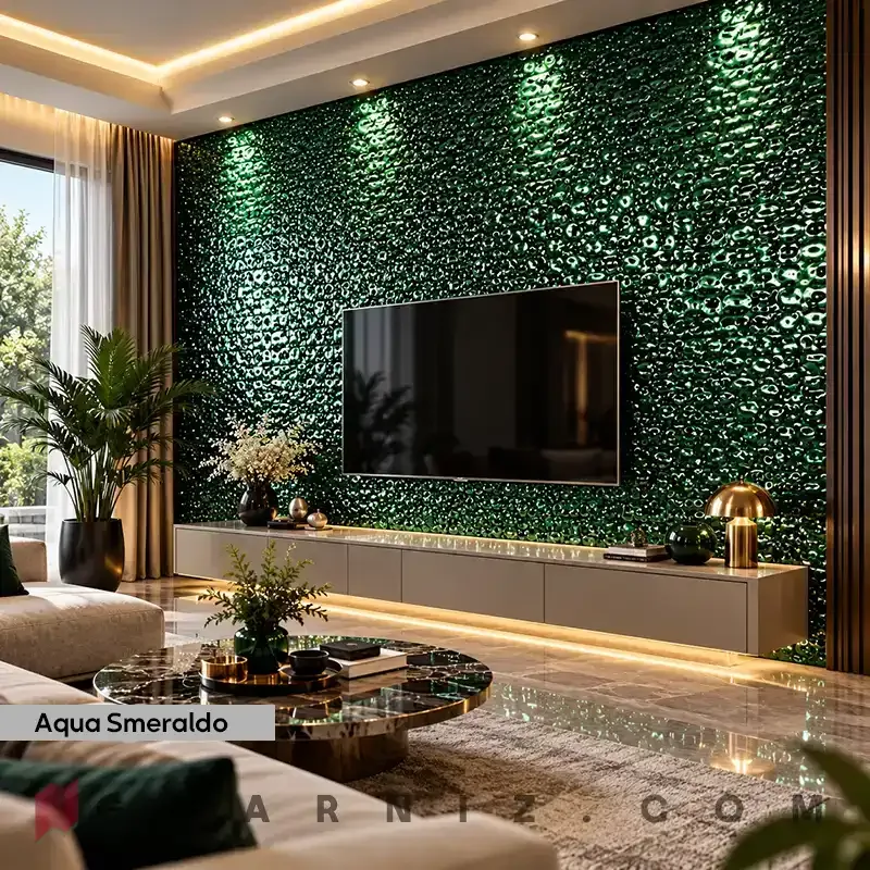 دیوار پوش فومی رولی متالیک براق مدل آکوا کد gh-df-200 — تصویر 53