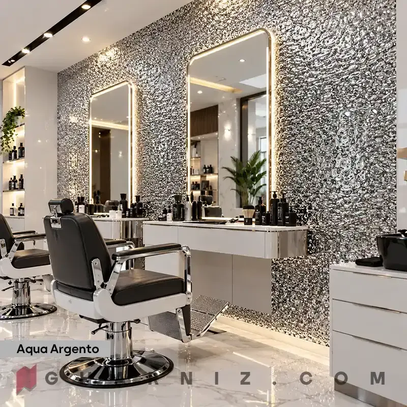 دیوار پوش فومی رولی متالیک براق مدل آکوا کد gh-df-200 — تصویر 57